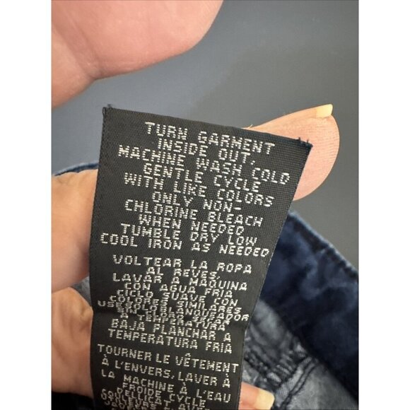 AG Denim Women's 6 Stretch Denim Shorts Blue EUC - Picture 10 of 12